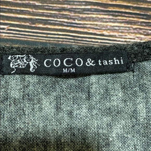 Coco & Tashi Knitted Floral Print dress size M - Picture 9 of 10